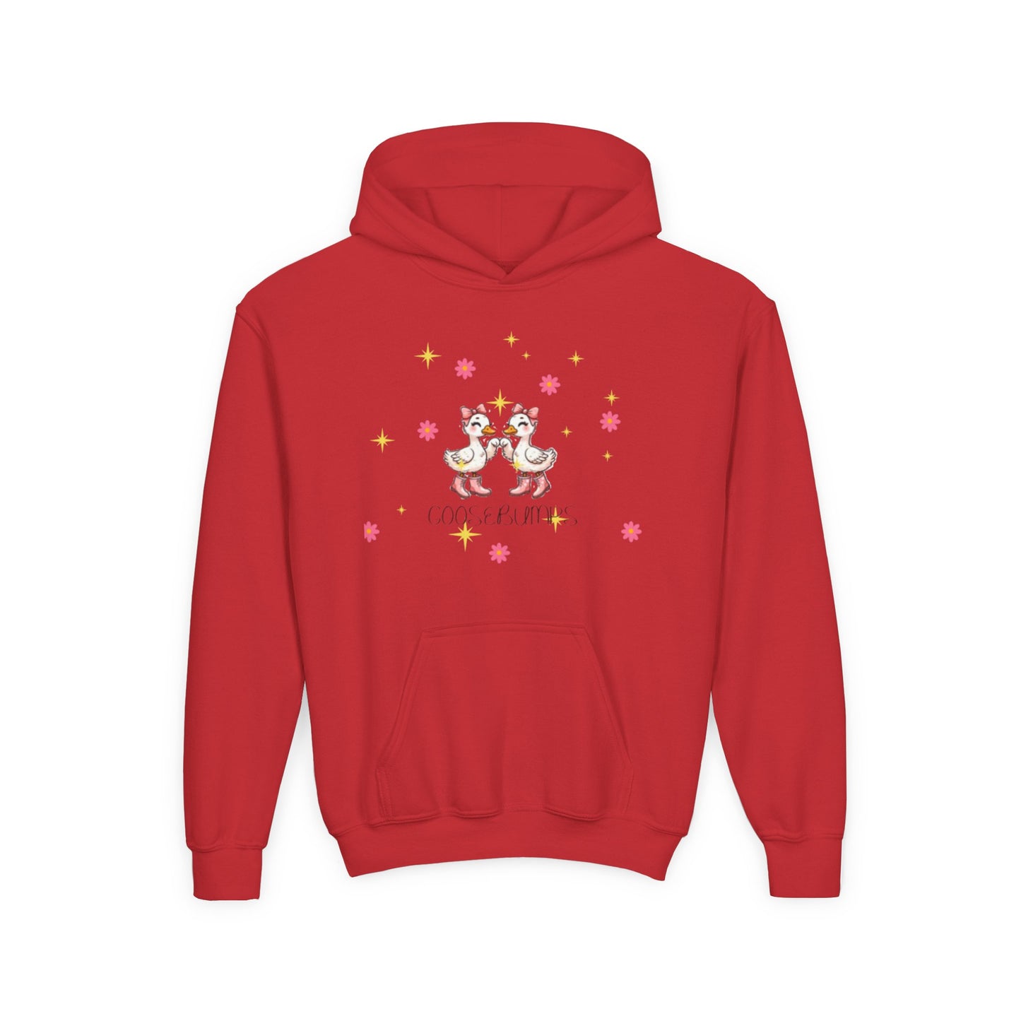 Goose Bumps! Youth Hoodie, Pet Lover Gift, Spring Fashion, Kids Sweatshirt, Birthday Present, Adorable Animal Design