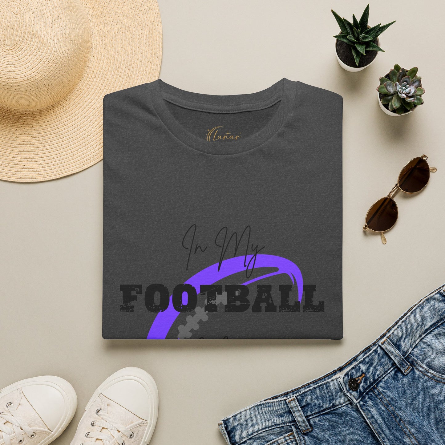 Football Mom T-Shirt — "In My Football Era" Graphic Tee