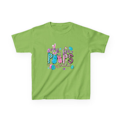 Kids Tee — "Pops" Cute Colorful Bunny Hearts Design (Children’s Graphic T-Shirt)