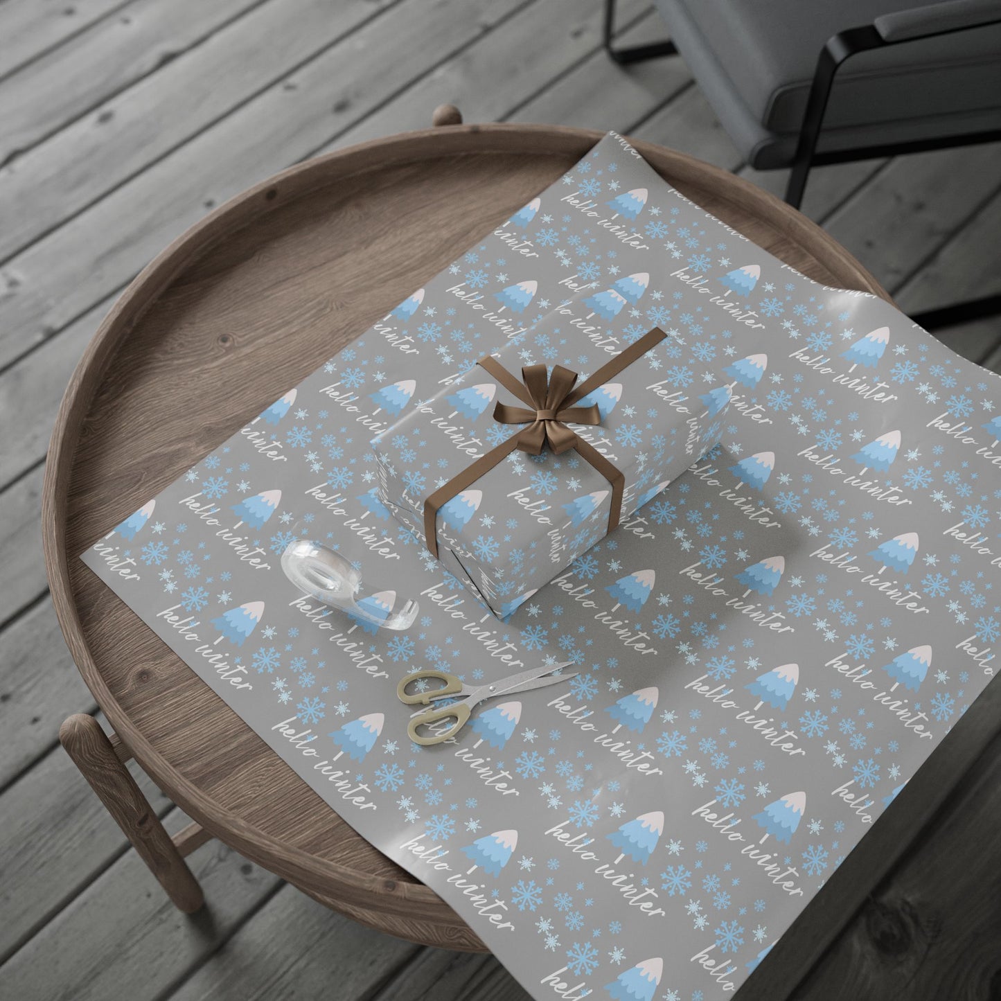 Winter Wonderland Elegant Gift Wrapping Paper for All Occasions