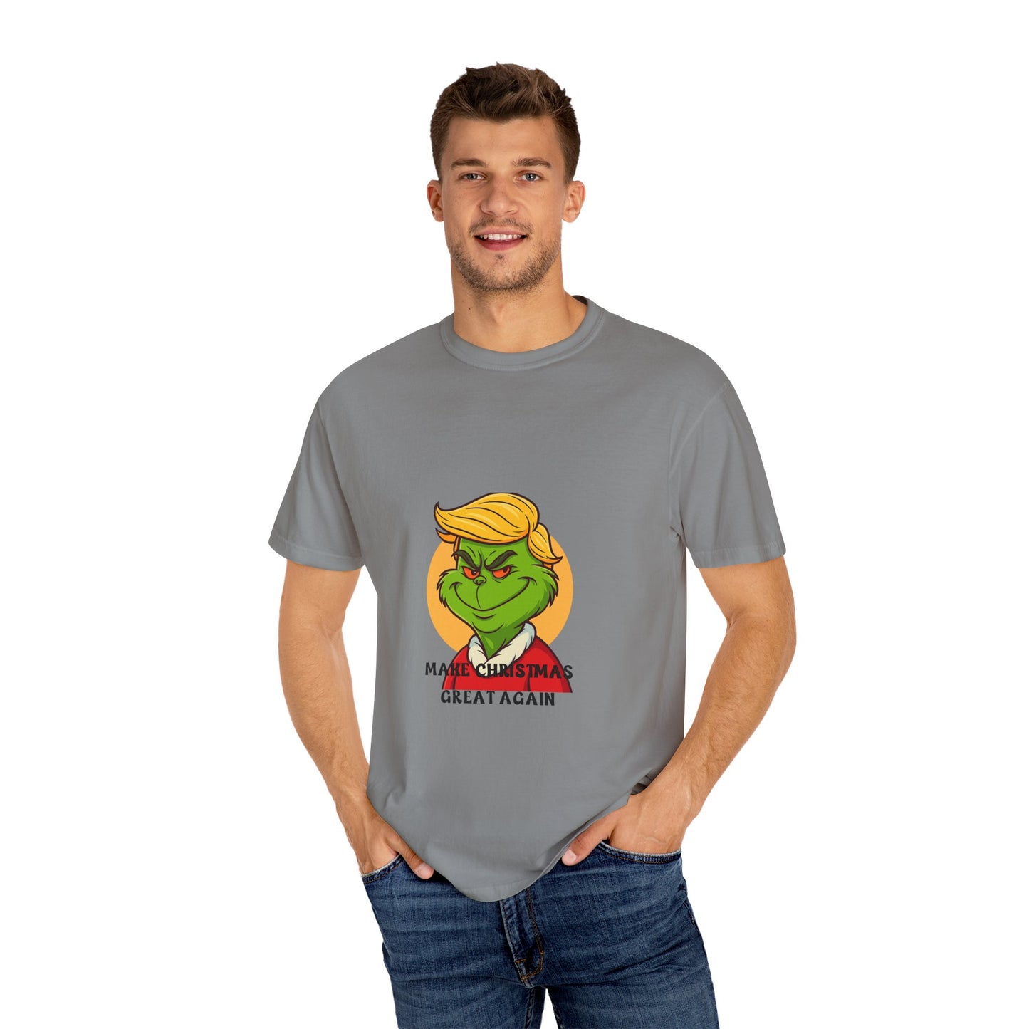 Make Christmas Great Again- Grinch/Trump T-Shirt