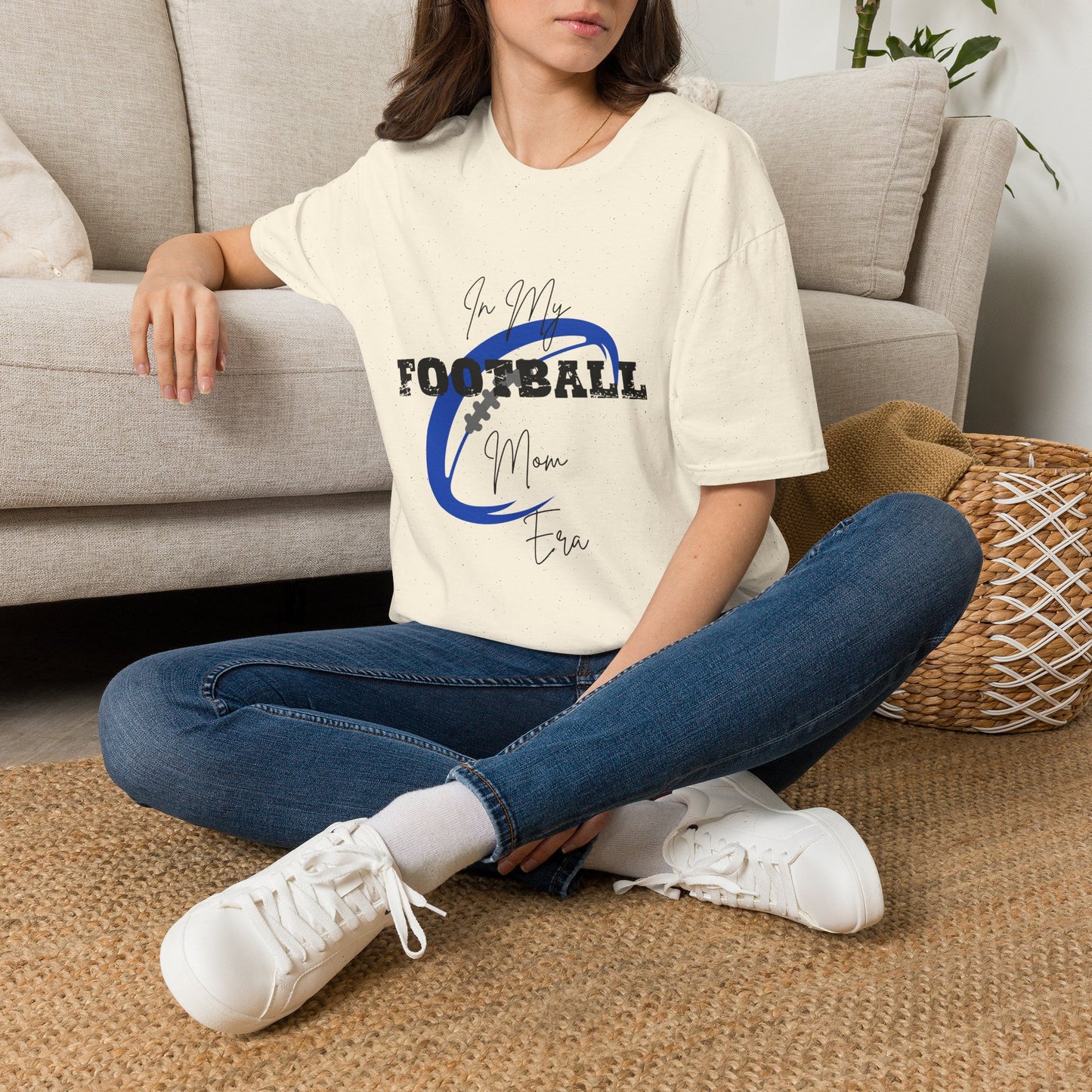 Football Mom T-Shirt — "In My Football Mom Era" Graphic Tee