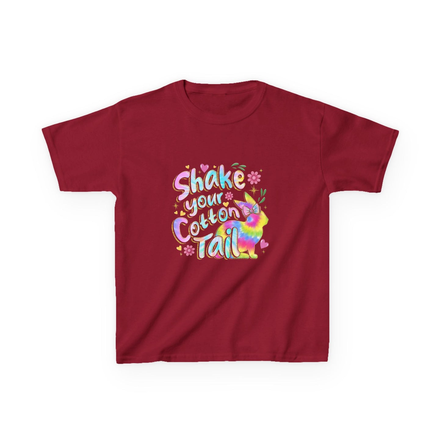 Kids Tee — 'Shake Your Rainbow Tail' Colorful Unicorn Shirt