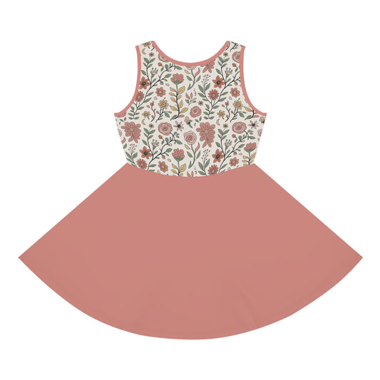 Floral Girls' Sundress