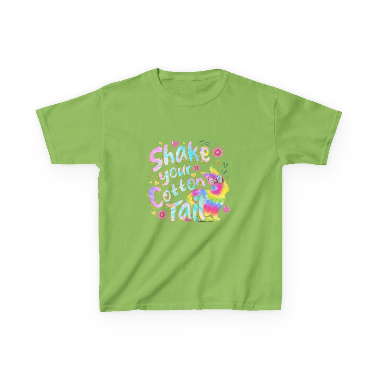 Kids Tee — 'Shake Your Rainbow Tail' Colorful Unicorn Shirt
