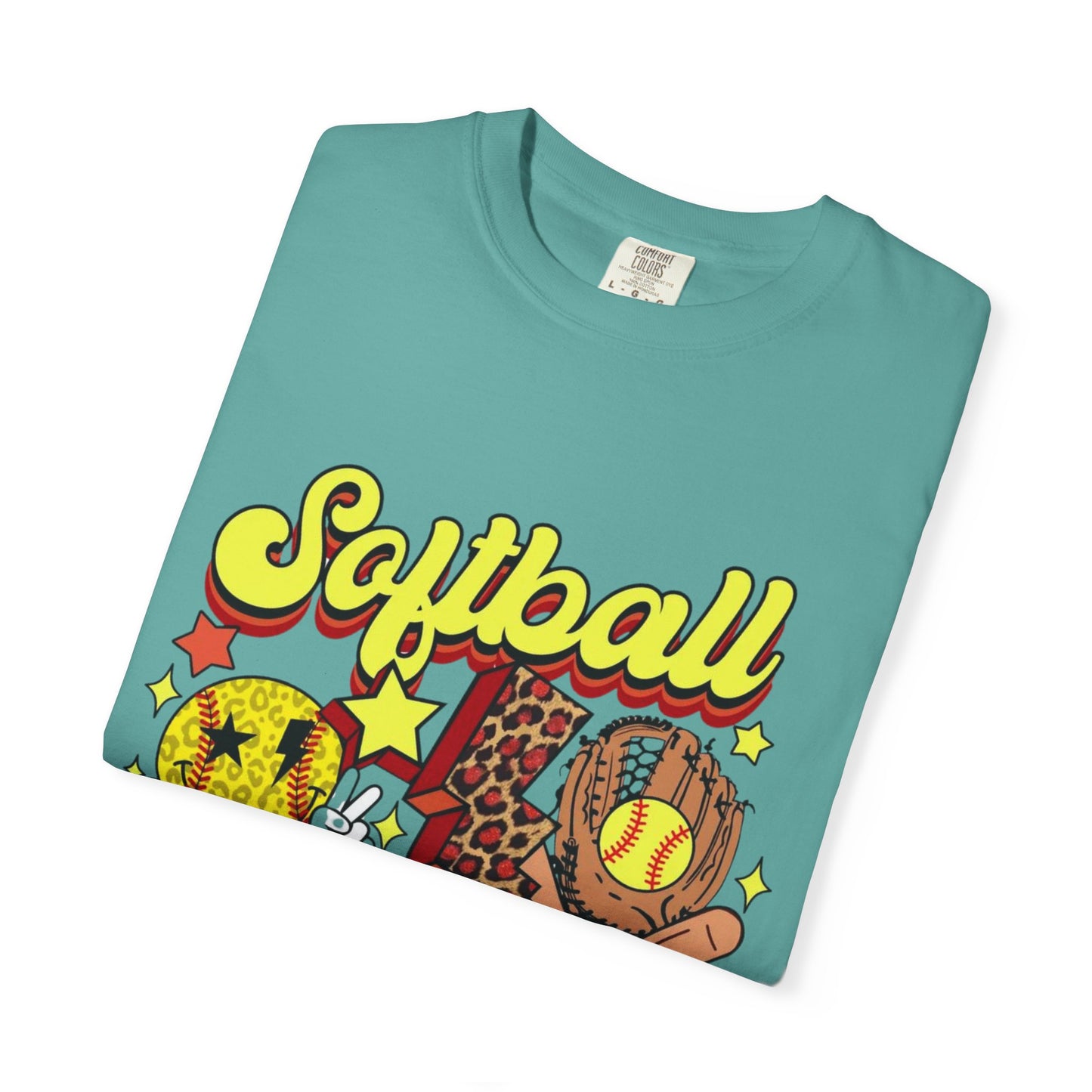 Softball Mama T-Shirt — Retro Softball Mom Graphic Tee