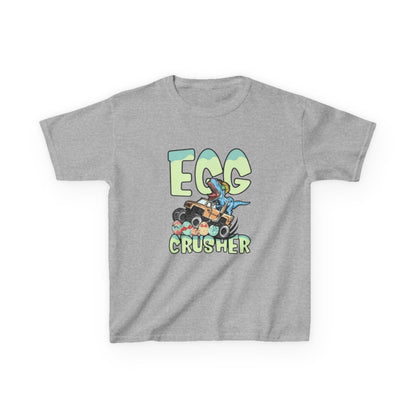 Kids T‑Shirt — 'Egg Crusher' Cartoon Truck Easter Tee