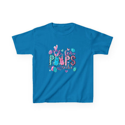 Kids Tee — "Pops" Cute Colorful Bunny Hearts Design (Children’s Graphic T-Shirt)