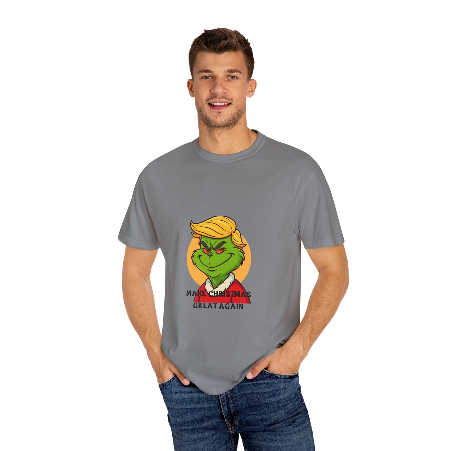 Make Christmas Great Again- Grinch/Trump T-Shirt