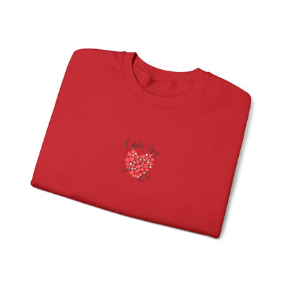 Embroidered Cupid's Arrow Merch-  Crewneck Sweatshirt