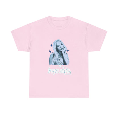 Freya Skye Graphic Tee — Retro Pop Star Portrait Shirt