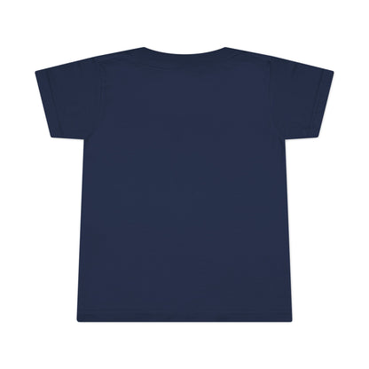 Toddler T-Shirt — Floral Stitch Character Kids Tee (Pink Hibiscus)