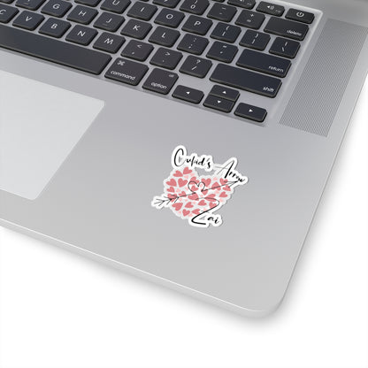 Cupid's Arrow Merch Kiss-Cut Stickers