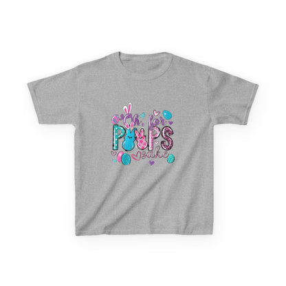 Kids Tee — "Pops" Cute Colorful Bunny Hearts Design (Children’s Graphic T-Shirt)