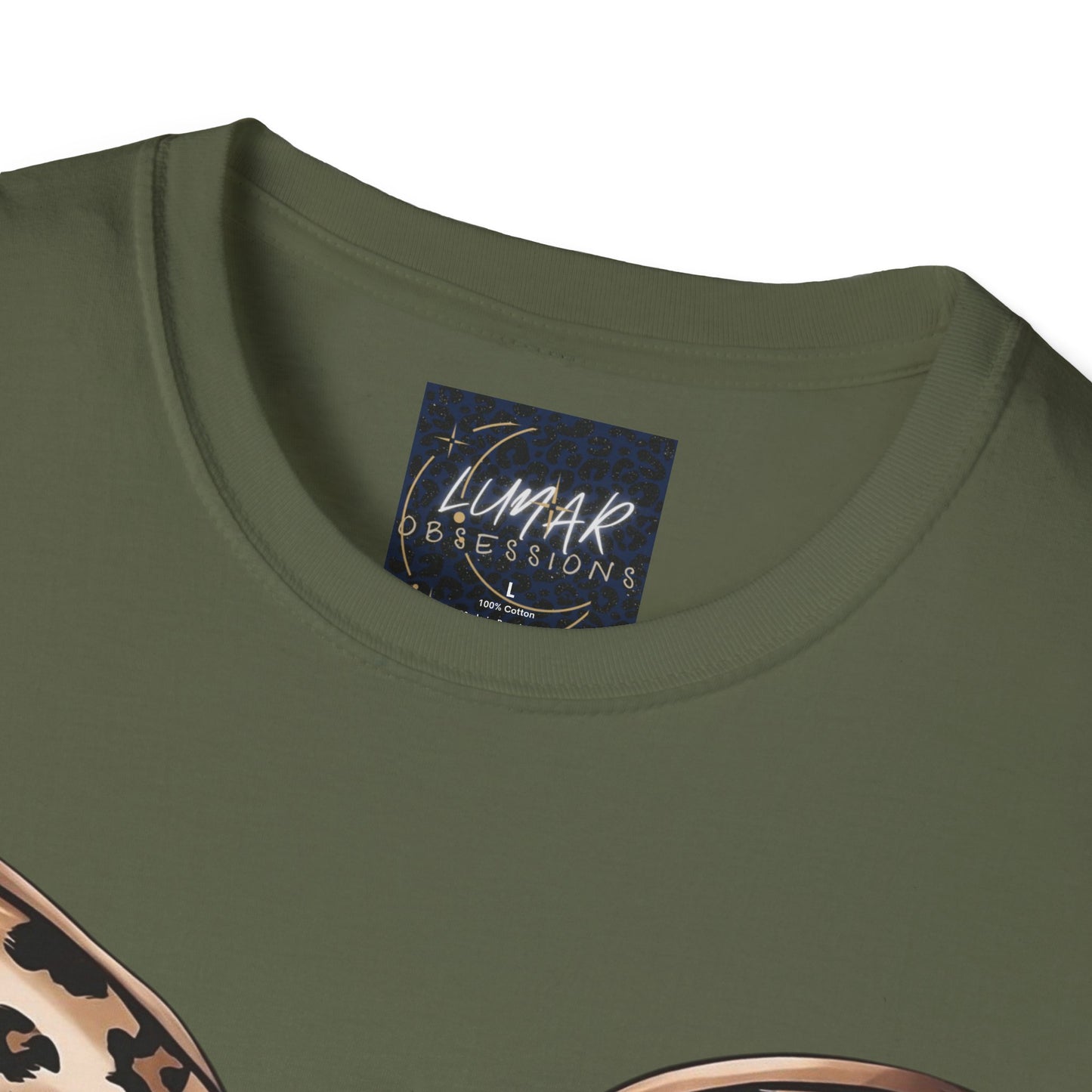 Wifey Leopard Bow T-Shirt — 'WIFEY' Leopard Print Bow Tee