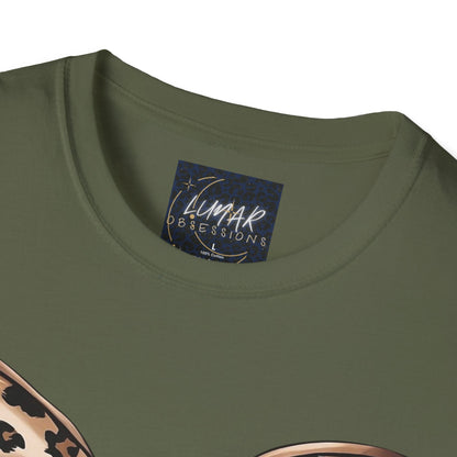 Wifey Leopard Bow T-Shirt — 'WIFEY' Leopard Print Bow Tee