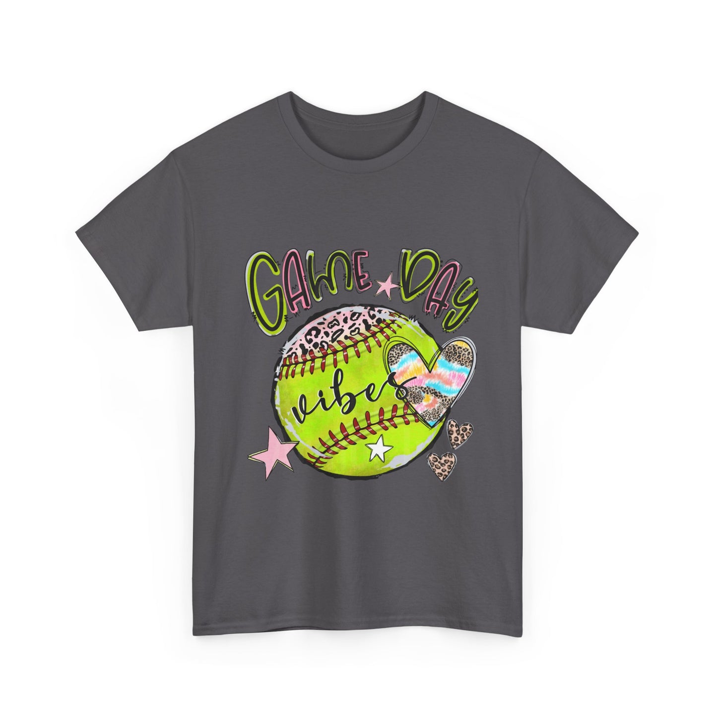 Softball- Game Day- Unisex Heavy Cotton Tee