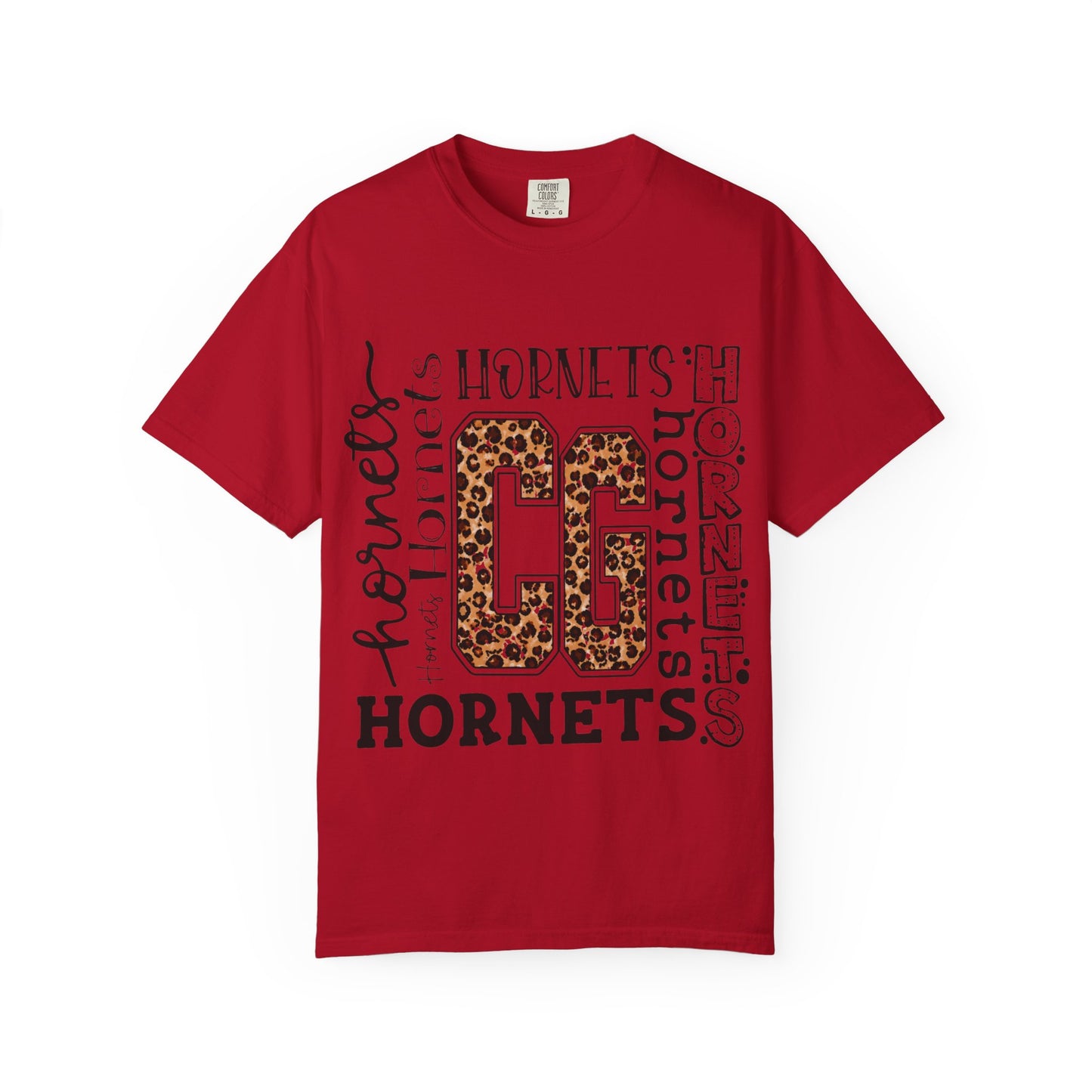 CG Hornets Spirit Leopard Print Graphic Tee | School Spirit