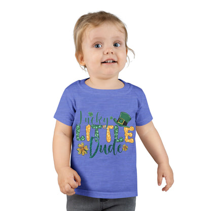 St. Patrick's Day Toddler T-Shirt — Lucky Little Dude Graphic Tee