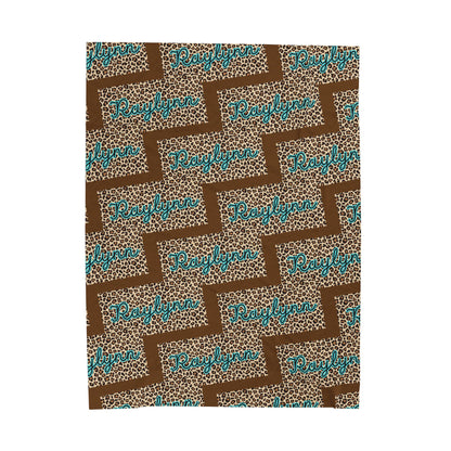 Personalized- Cozy Velveteen Plush Blanket for Home