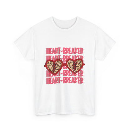 Heartbreaker Leopard Heart Graphic Tee
