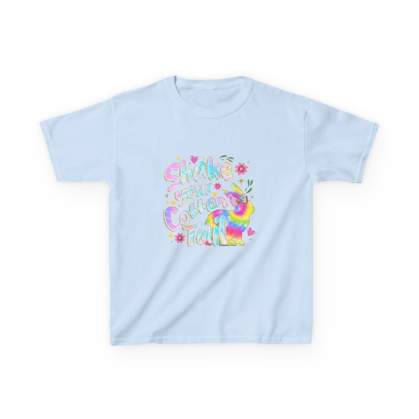 Kids Tee — 'Shake Your Rainbow Tail' Colorful Unicorn Shirt