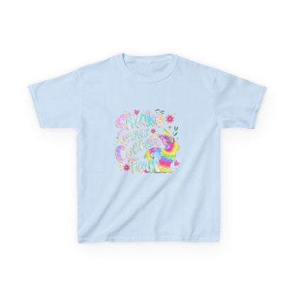Kids Tee — 'Shake Your Rainbow Tail' Colorful Unicorn Shirt