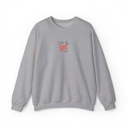 Embroidered Cupid's Arrow Merch-  Crewneck Sweatshirt