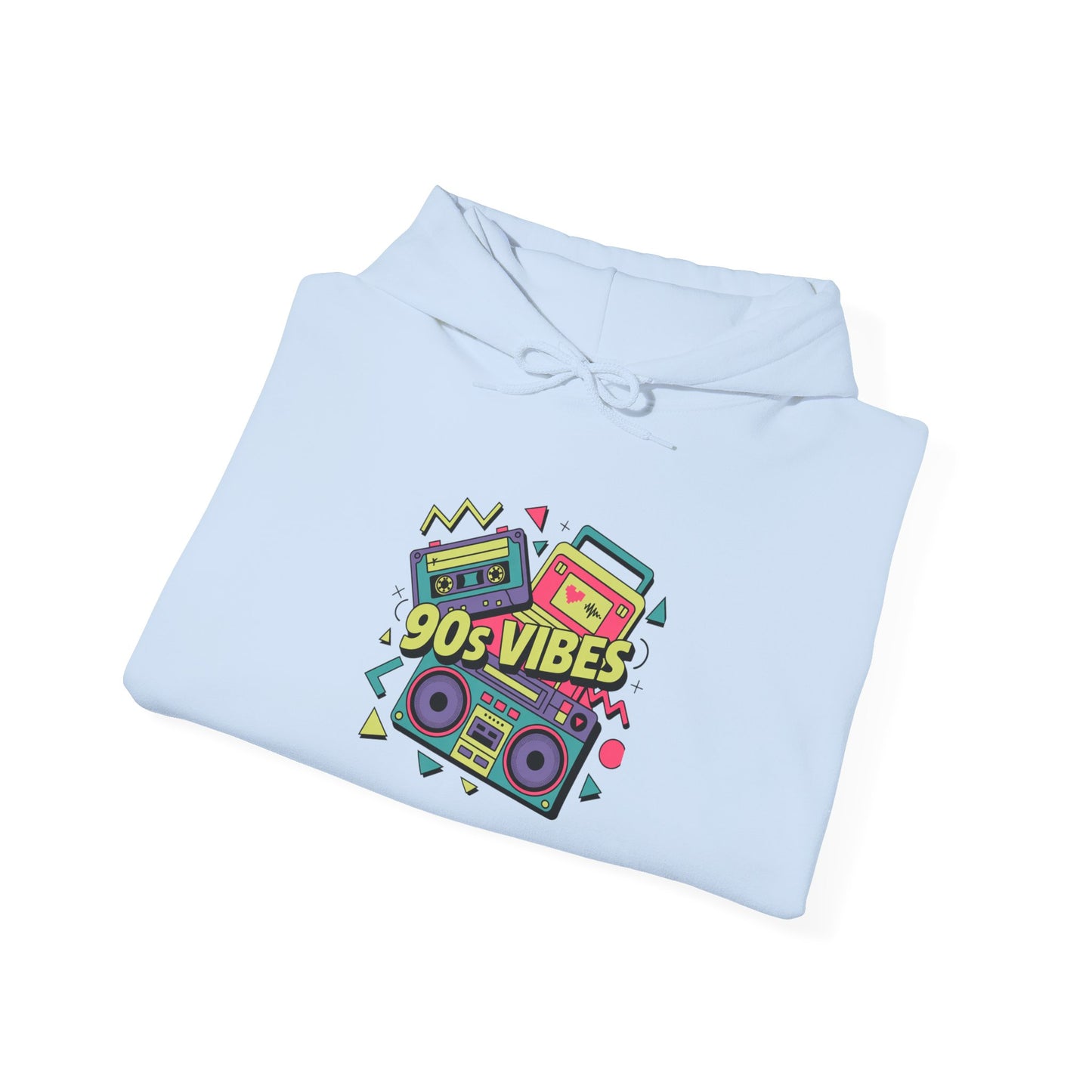 90s Vibes Unisex Hoodie, Retro Sweatshirt, Vintage Style, Comfortable Pullover, Gift for Nostalgia Lovers, Streetwear