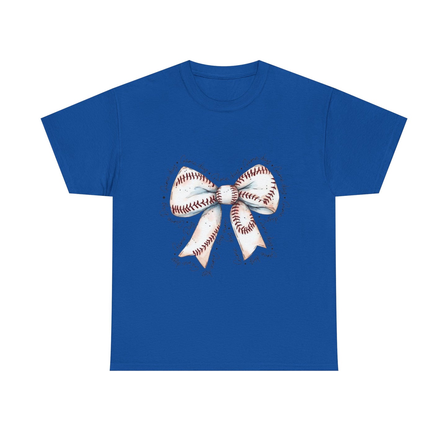 Bow Stitch Tee — Cute Hand-Drawn Ribbon Graphic T-Shirt