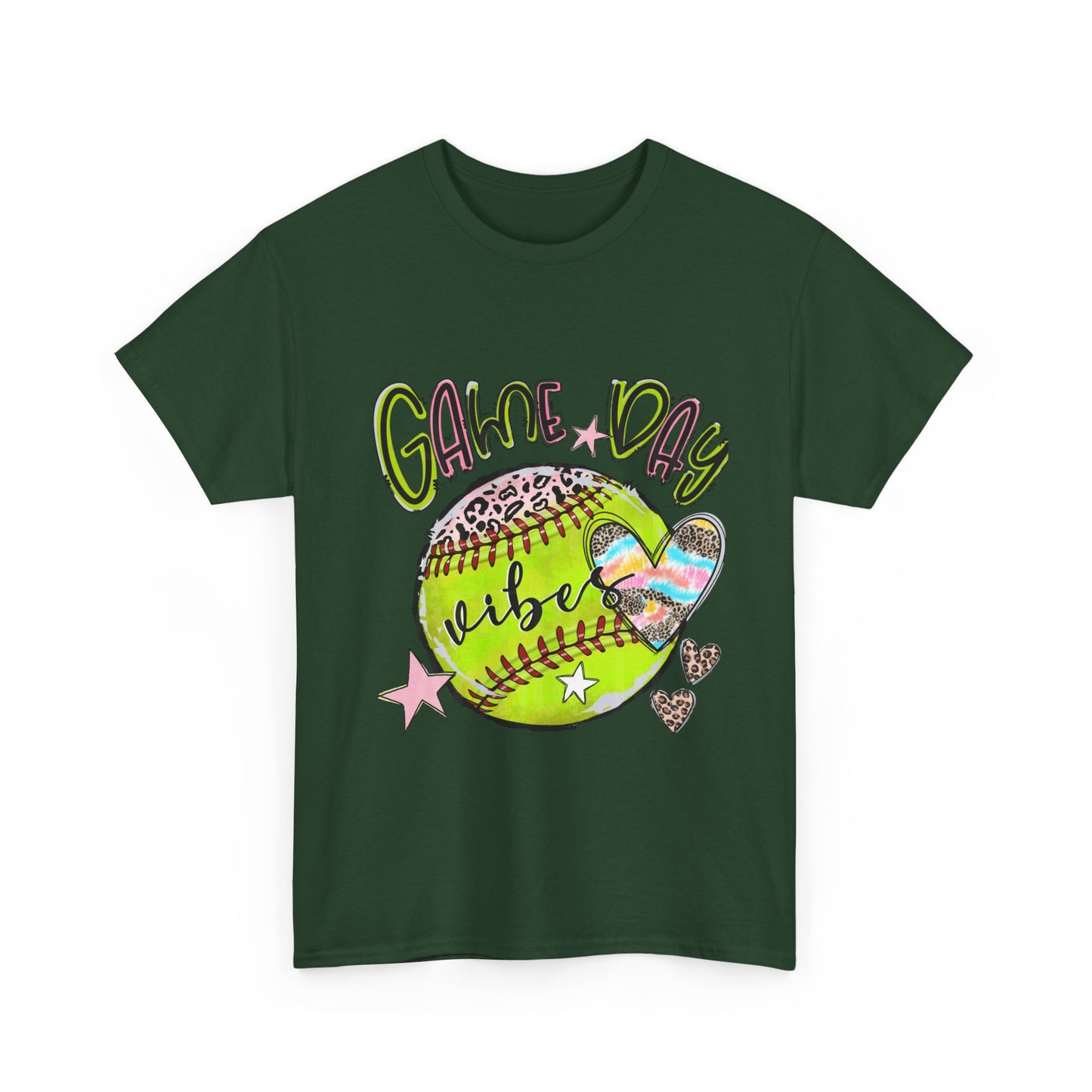 Softball- Game Day- Unisex Heavy Cotton Tee