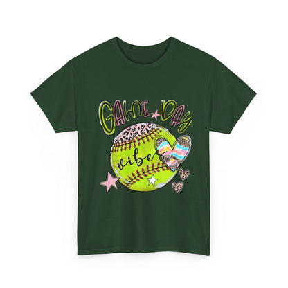 Softball- Game Day- Unisex Heavy Cotton Tee
