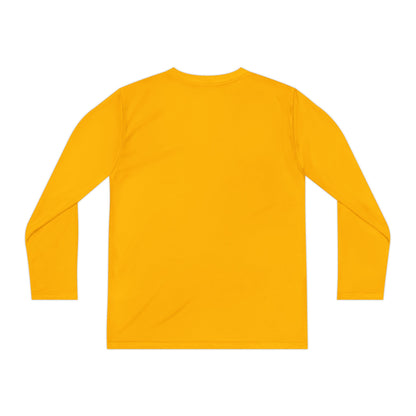 Youth Long Sleeve Ghost Tee, Halloween Shirt, Pumpkin Design, Cute Apparel, Kids' Holiday Wear, Spooky Fun Top
