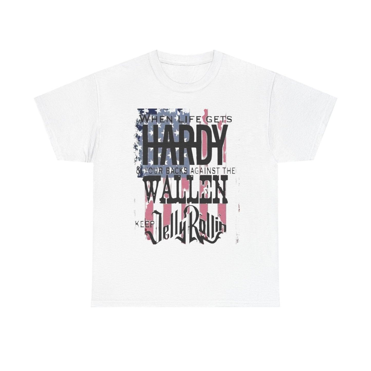 Hard & y, Wallen, Jelly- American Flag Music T‑Shirt — Country Singer Tribute Tee