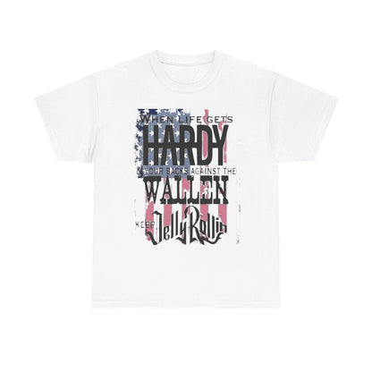 Hard & y, Wallen, Jelly- American Flag Music T‑Shirt — Country Singer Tribute Tee