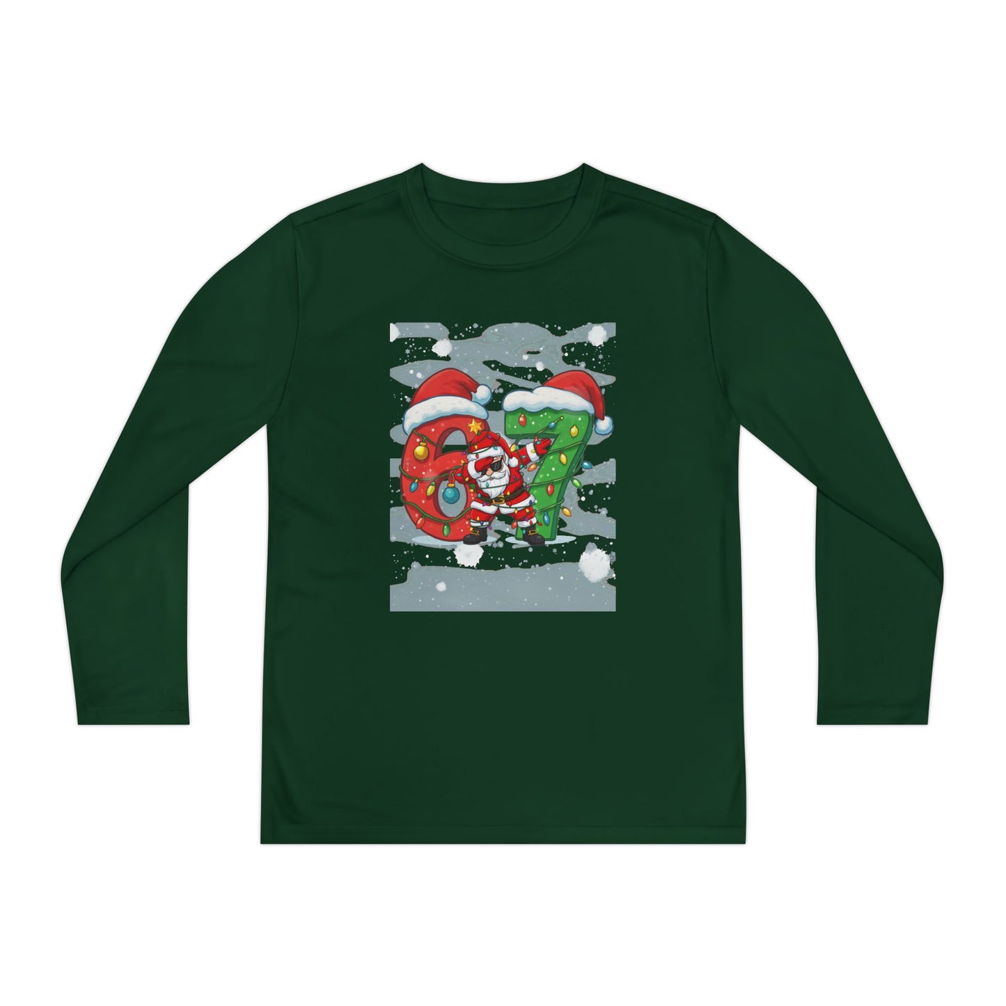 Dabbing Santa- SIX SEVEN 🤲🏼Long Sleeve Tee