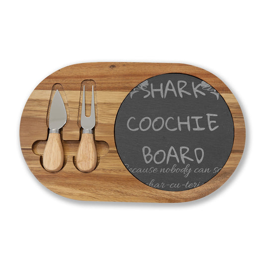 Personalized Shark Coochie Board, Unique Charcuterie Board, Custom Engraved Serving Platter, Perfect for Parties and Gatherings, Fun [...]
