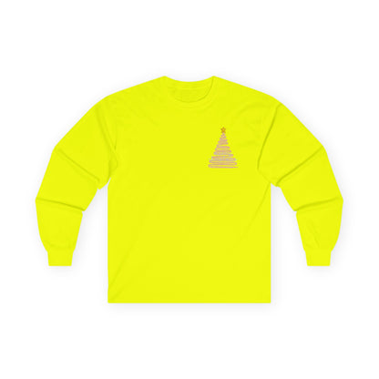 Pink Christmas Unisex Ultra Cotton Long Sleeve Tee