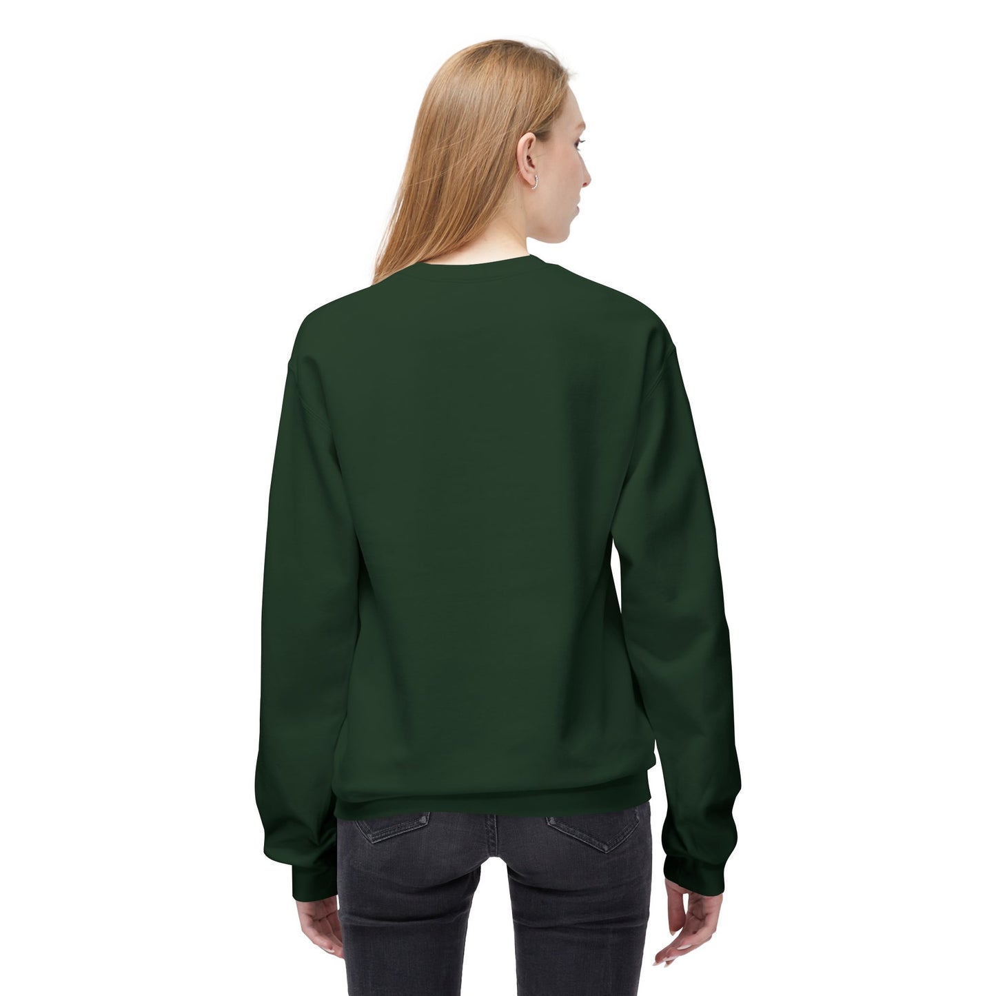 Softball Mom Crewneck Sweatshirt – Leopard Stitch Ball Graphic