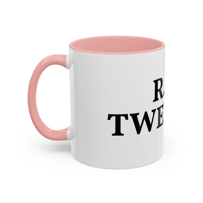R.I.P Twenties Coffee Mug — Funny 20s Farewell Accent Mug