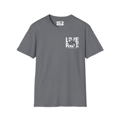 Adventure Ride Unisex T-Shirt - Motorcycle Graphic Tee, Perfect for Bikers, Gift for Riders, Casual Wear, Summer Outfit