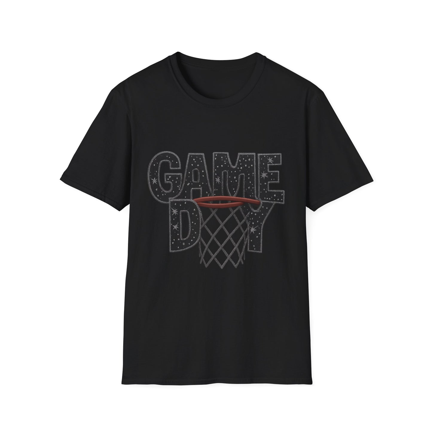 Game Day Basketball T-Shirt — Hoop & Net Sport Tee
