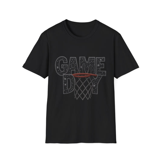 Game Day Basketball T-Shirt — Hoop & Net Sport Tee