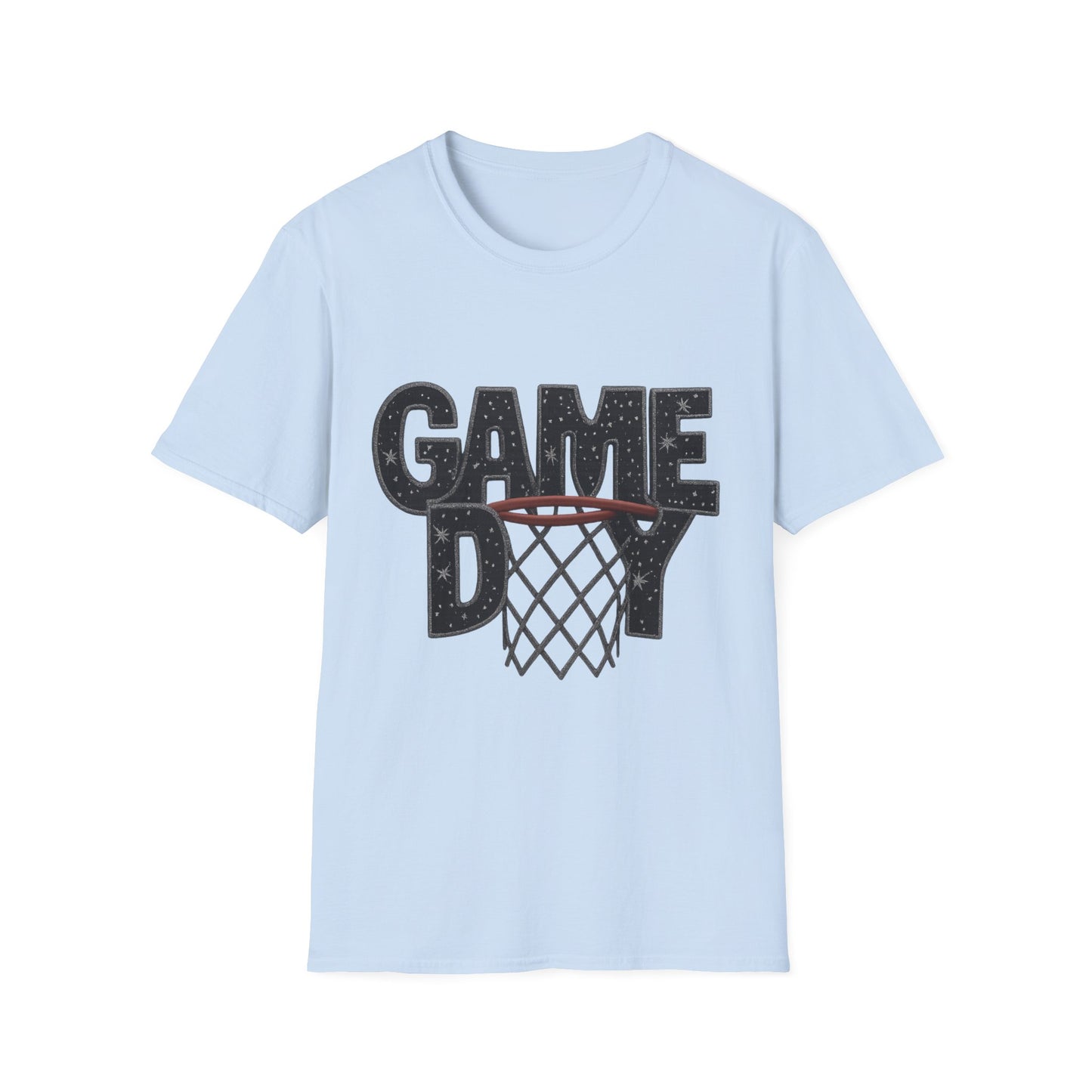 Game Day Basketball T-Shirt — Hoop & Net Sport Tee