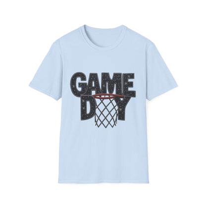 Game Day Basketball T-Shirt — Hoop & Net Sport Tee