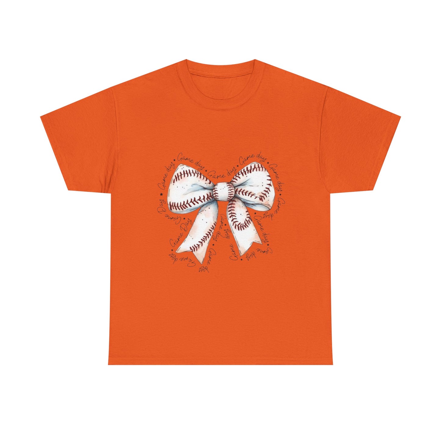 Bow Stitch Tee — Cute Hand-Drawn Ribbon Graphic T-Shirt