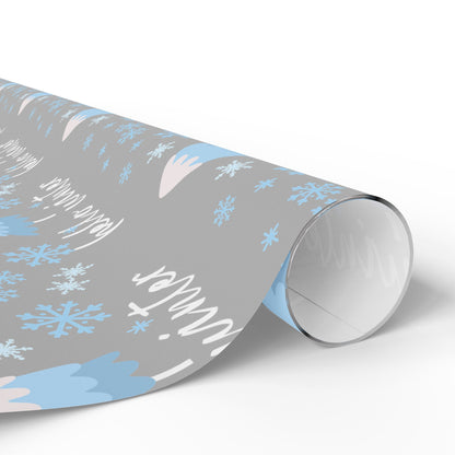 Winter Wonderland Elegant Gift Wrapping Paper for All Occasions