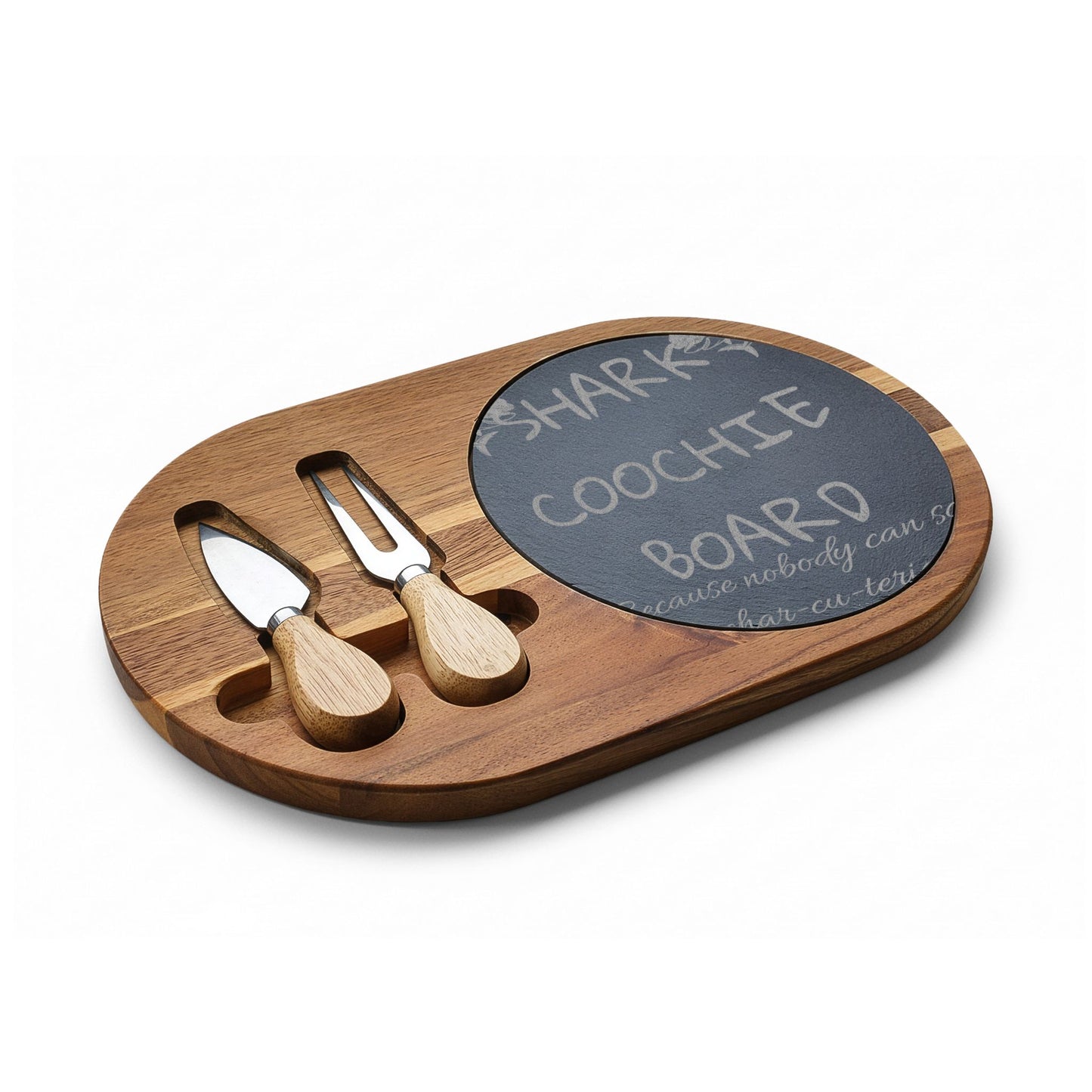Personalized Shark Coochie Board, Unique Charcuterie Board, Custom Engraved Serving Platter, Perfect for Parties and Gatherings, Fun [...]