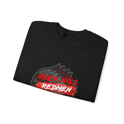 Rock Hill Redmen Basketball Crewneck Sweatshirt