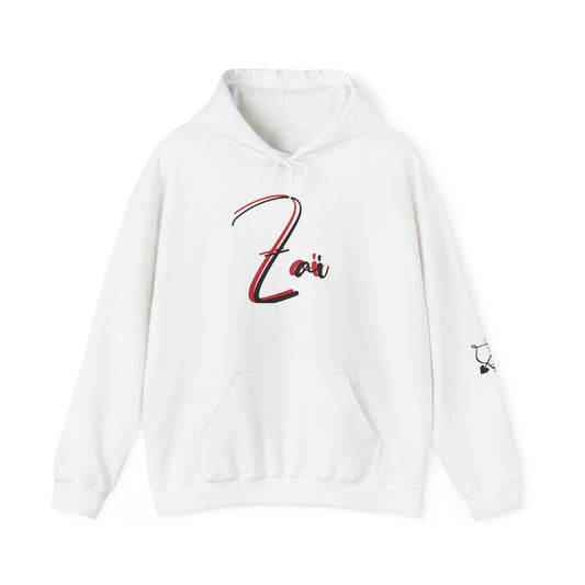 Stylish Unisex Hoodie with 'Zai' Design- Merch